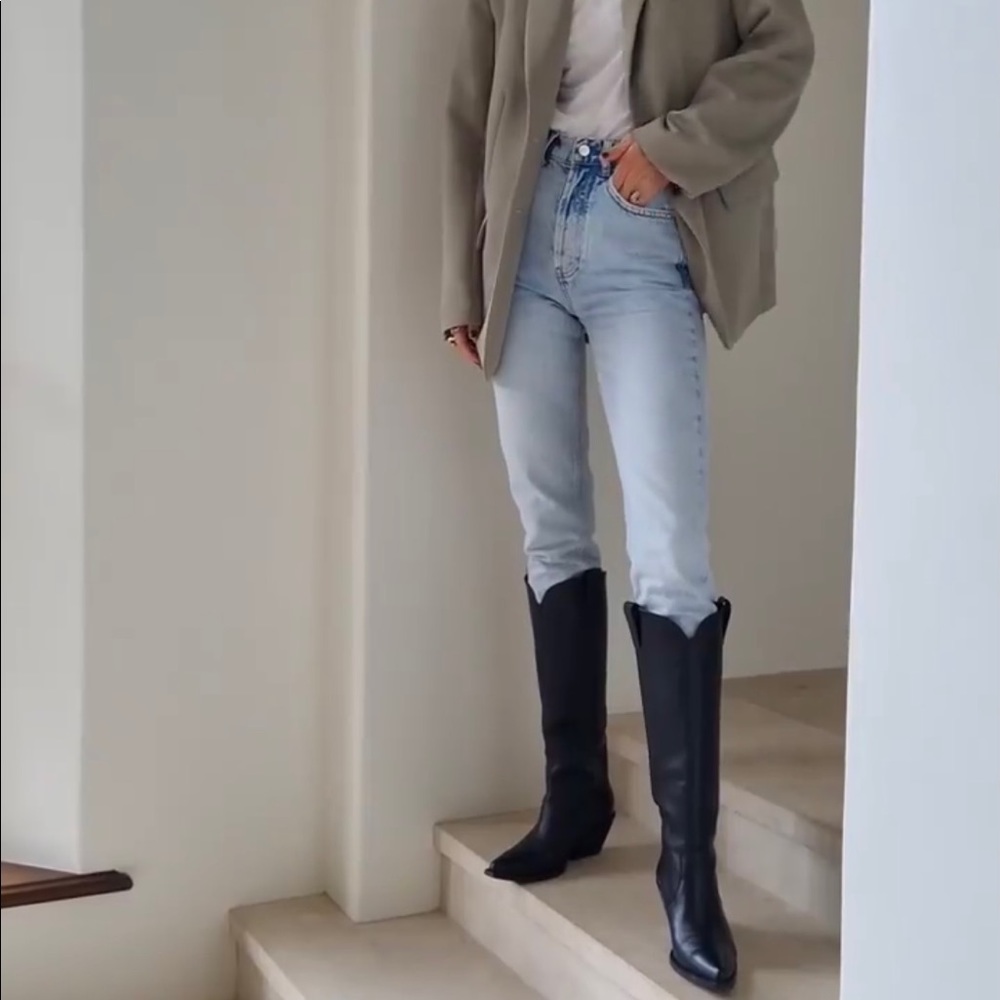ANINE BING TALL TANIA BOOTS - Picture 4 of 5